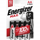 Energizer Max AA (LR6/E91)  BP-4